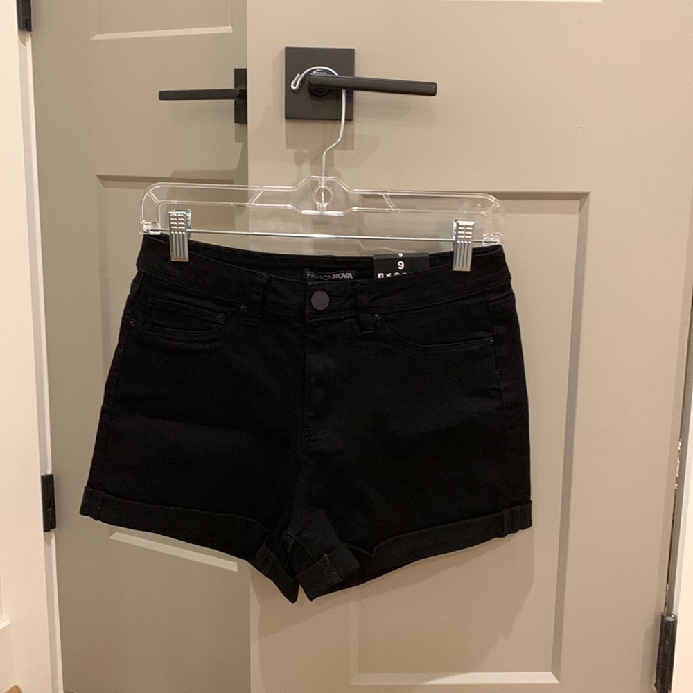 Black shorts